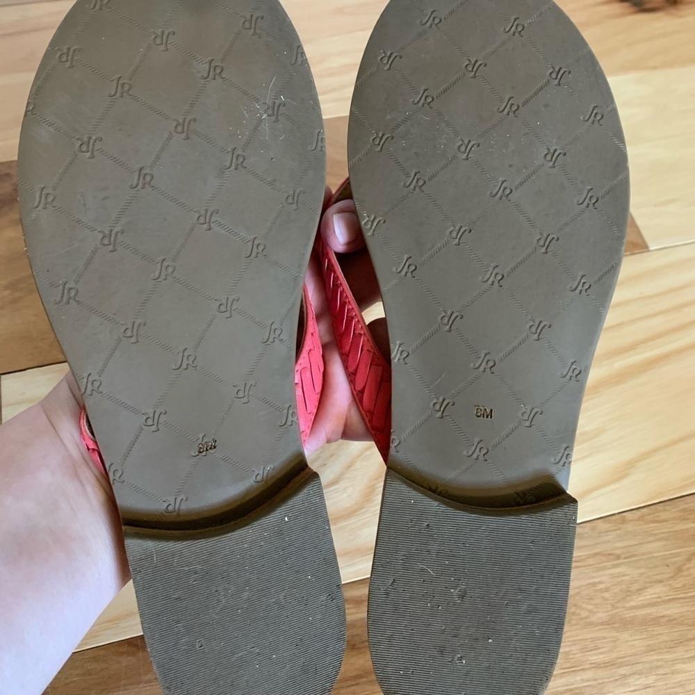Jack Rogers pink and gold Ali sandal. Size 8 - Picture 5 of 5